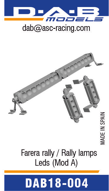 LEDS RALLY LAMPS - TYPE A