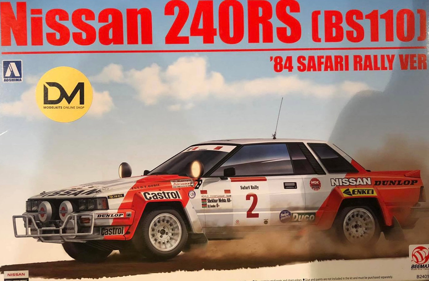 Nissan 240RS BS110 Group B - Safari Rally 1984