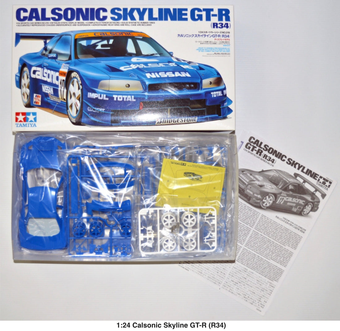 NISSAN SKYLINE GT-R R34 CALSONIC - JGTC 1999 – DModelkits