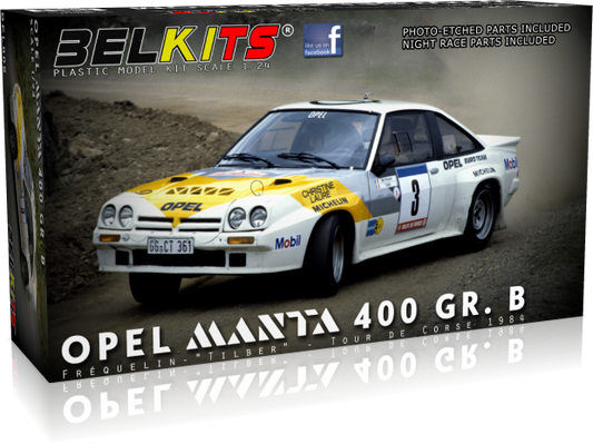 OPEL MANTA 400 GR. B - TOUR CORSE 1984