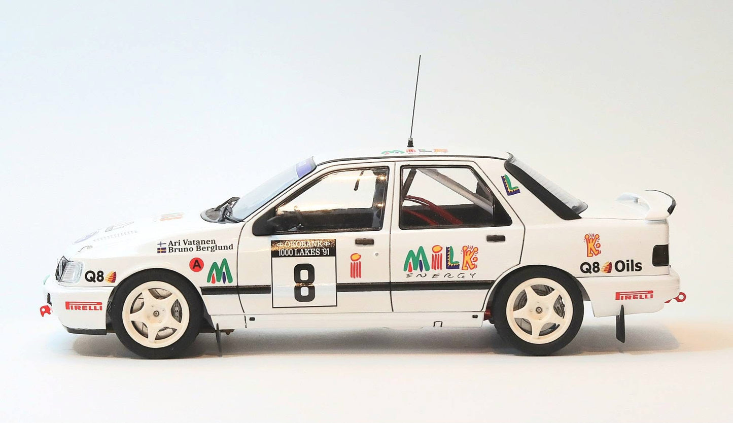 DECALS FORD SIERRA 4X4 - MILK ENERGY - 1000 LAKES RALLY 1991