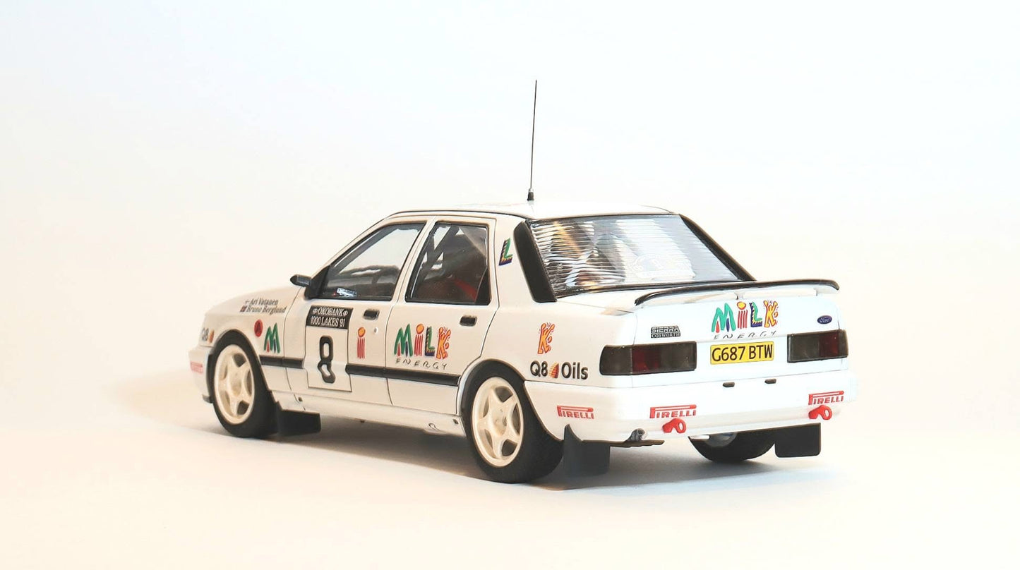 DECALS FORD SIERRA 4X4 - MILK ENERGY - 1000 LAKES RALLY 1991