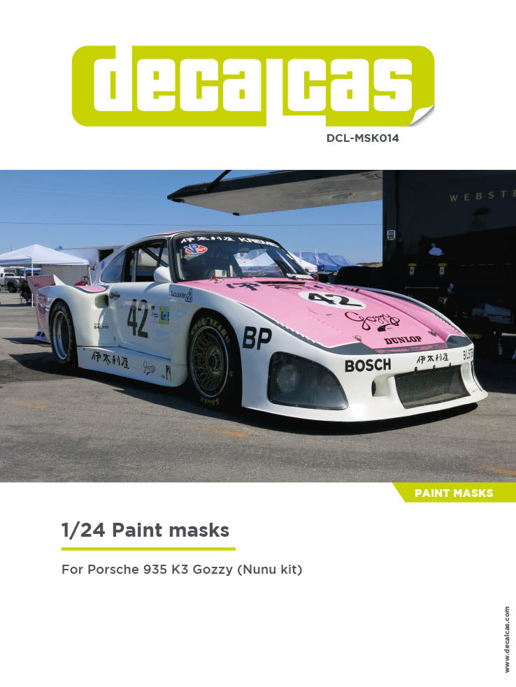 PAINT MASKS PORSCHE 935 K3 GOZZY