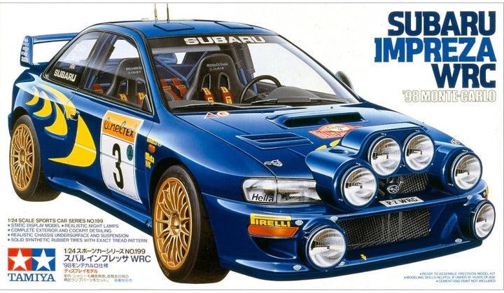 SUBARU IMPREZA WRC - RALLY MONTE CARLO 1998