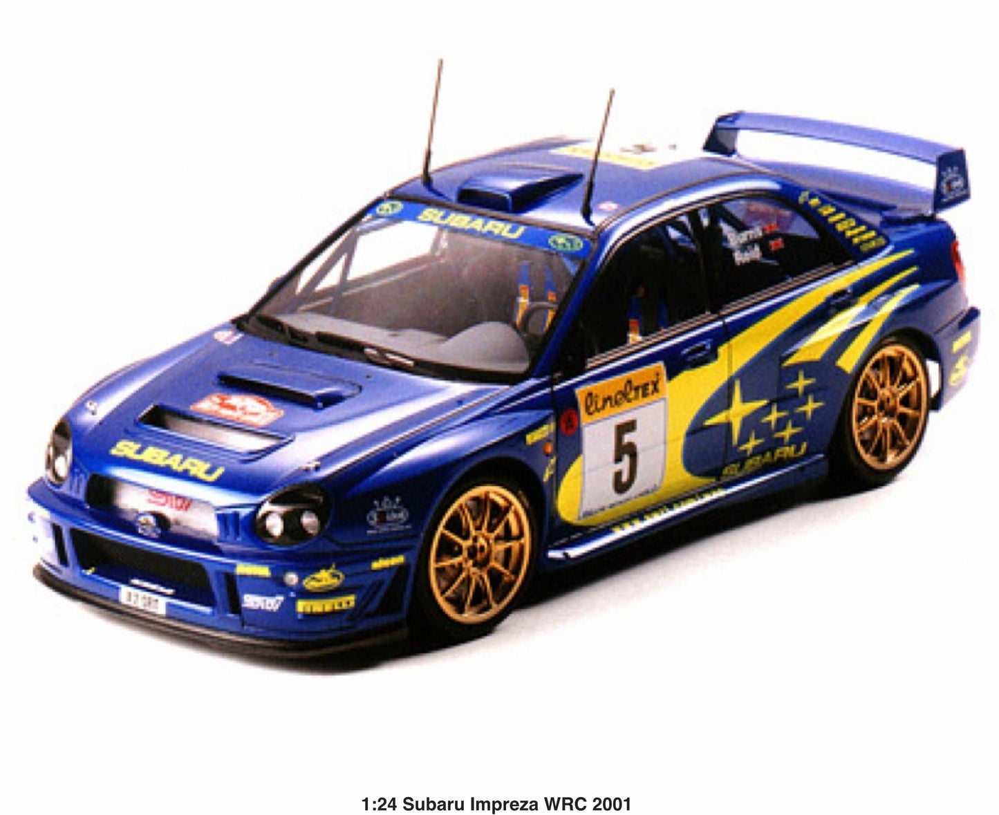 SUBARU IMPREZA WRC - RALLY MONTE CARLO 2001