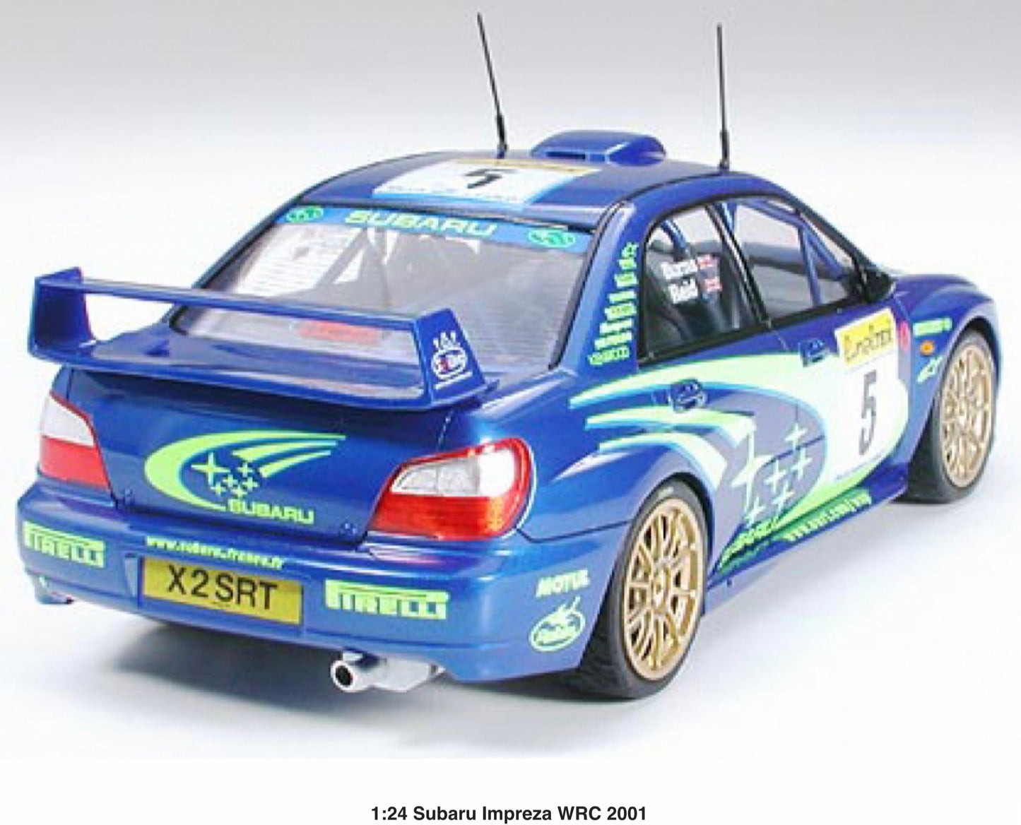SUBARU IMPREZA WRC - RALLY MONTE CARLO 2001