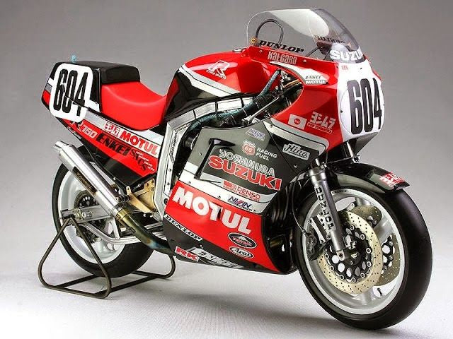 SUZUKI YOSHIMURA GSX-R750 - MOTUL - 8 HOURS SUZUKA ENDURANCE RACE 1986