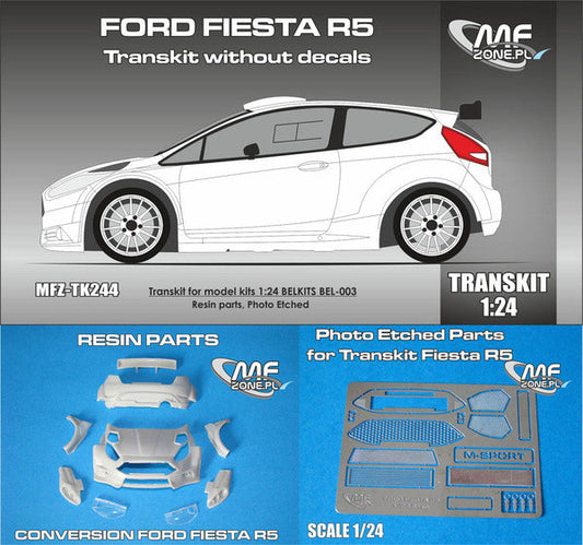 TRANSKIT FORD FIESTA R5 - CONVERSION WITHOUT DECALS