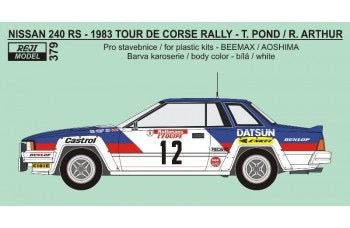 TRANSKIT NISSAN 240 RS - 1983 TOUR DE CORSE