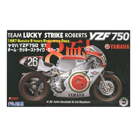 YAMAHA YZF 750 ROBERTS TEAM - LUCKY STRIKE - 8 HOURS SUZUKA ENDURANCE RACE 1987