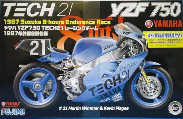 YAMAHA YZF 750 TECH 21 - 8 HOURS SUZUKA ENDURANCE RACE 1987