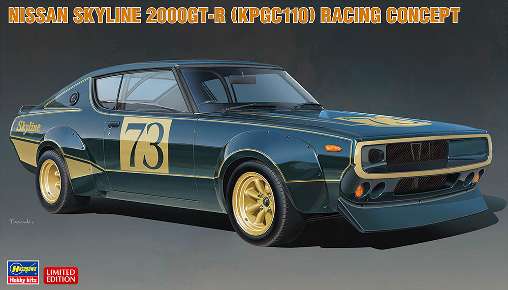 NISSAN SKYLINE 2000 GT-R KPGC110 RACING CONCEPT -1972