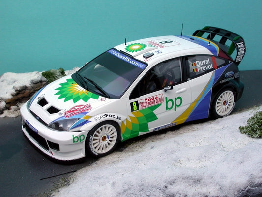 DECALS FORD FOCUS WRC - BP - RALLY MONTE CARLO 2004