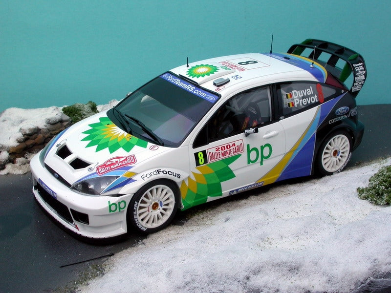 AUTOCOLLANTS FORD FOCUS WRC - BP - RALLYE MONTE CARLO 2004