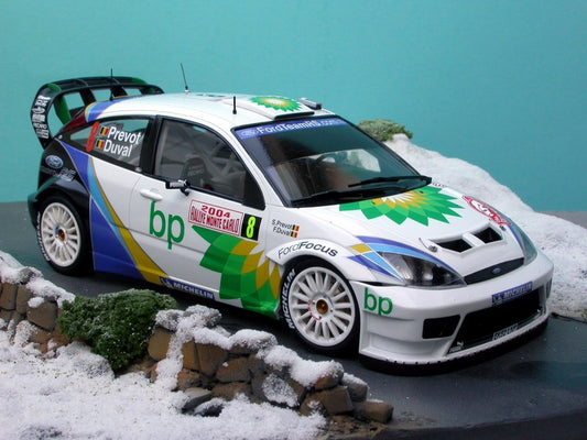 AUTOCOLLANTS FORD FOCUS WRC - BP - RALLYE MONTE CARLO 2004