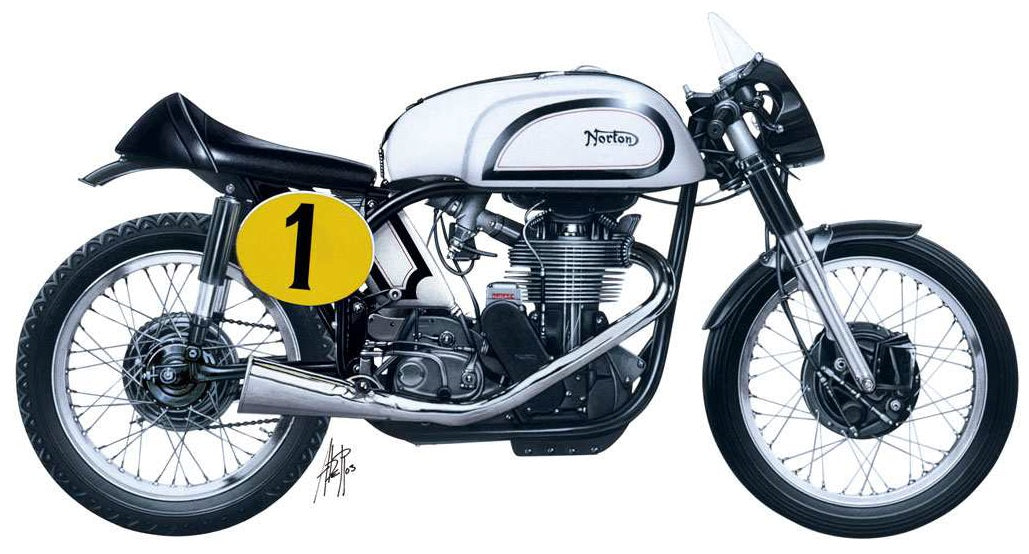 NORTON MANX 500cc 1951