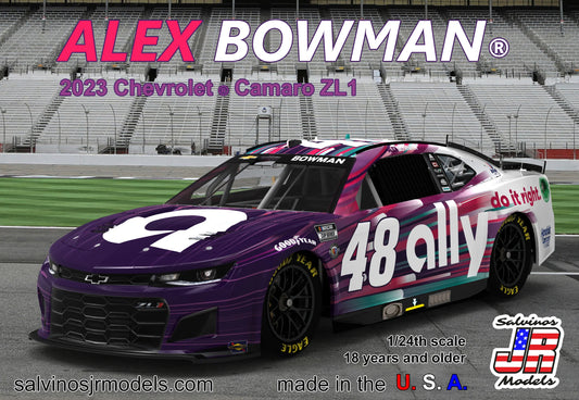 CHEVROLET CAMARO ZL1 ALEX BOWMAN - NASCAR 2023