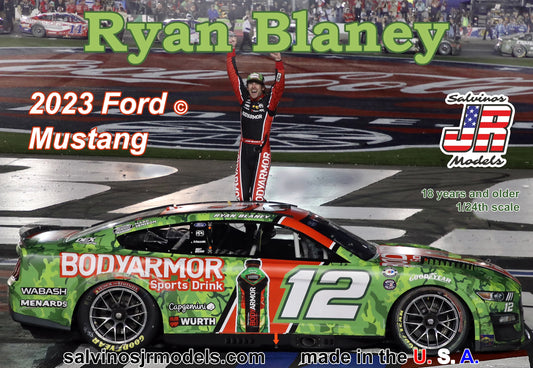 FORD MUSTANG 2023 - RYAN BLANEY - NASCAR 2023