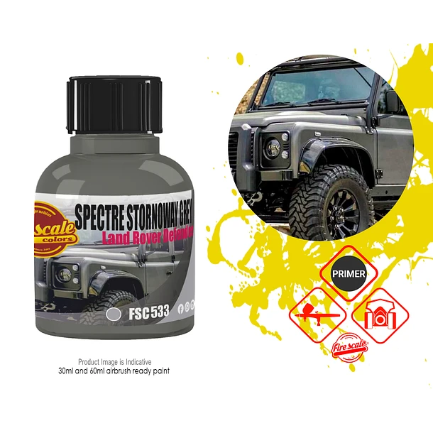 Spectre Land Rover Defender Colors