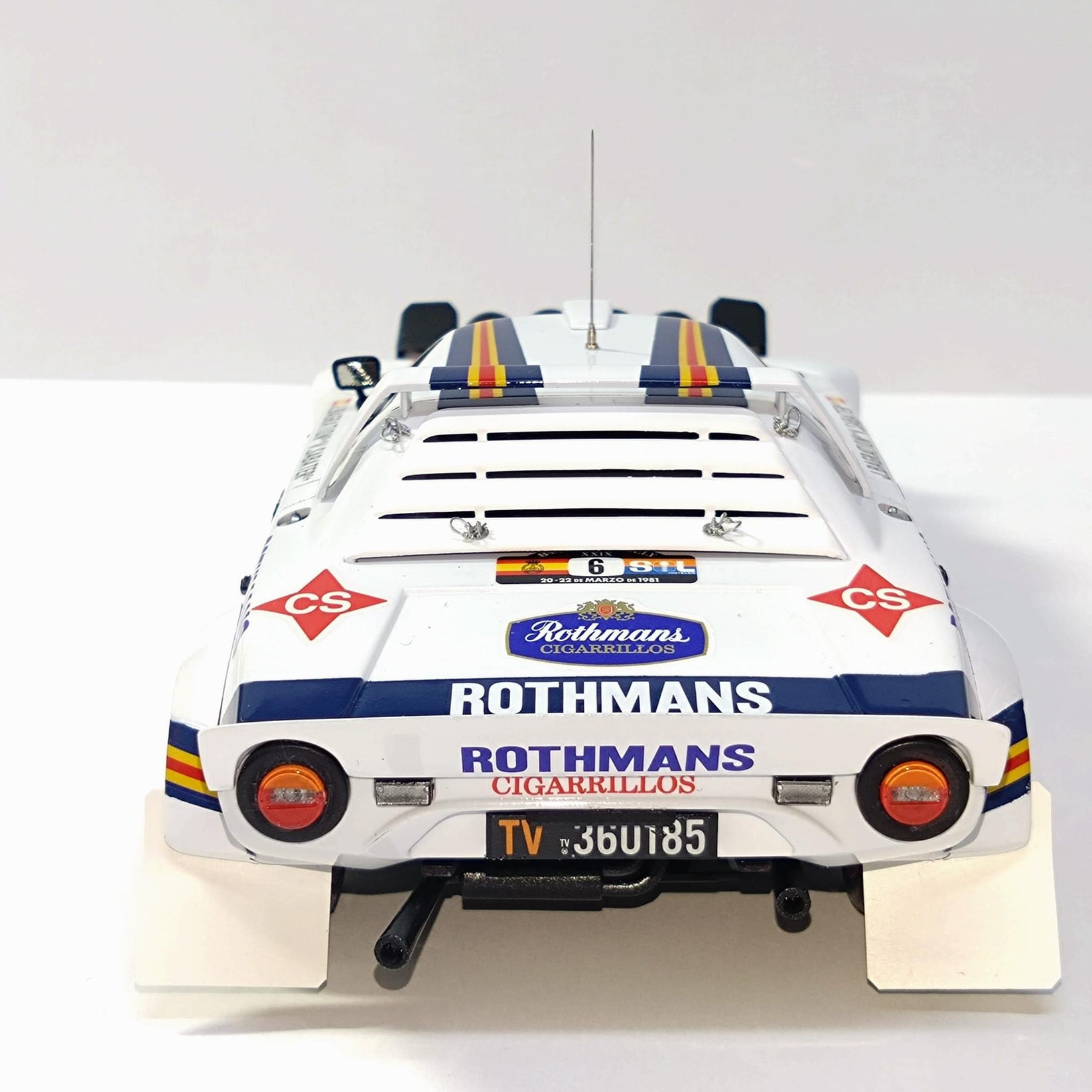 LANCIA STRATOS HF - ROTHMANS - RACE RALLY 1981 – DModelkits