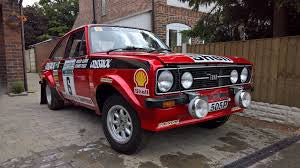 DETAIL SET UP FRONT GRILL - FORD ESCORT MK2 - ROGER CLARK CAR