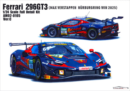 Ferrari 296 GT3 - Max Verstappen Nurburgring 2025 Win