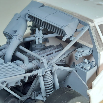 Lancia Delta S4 Engine - 1/24 Scale