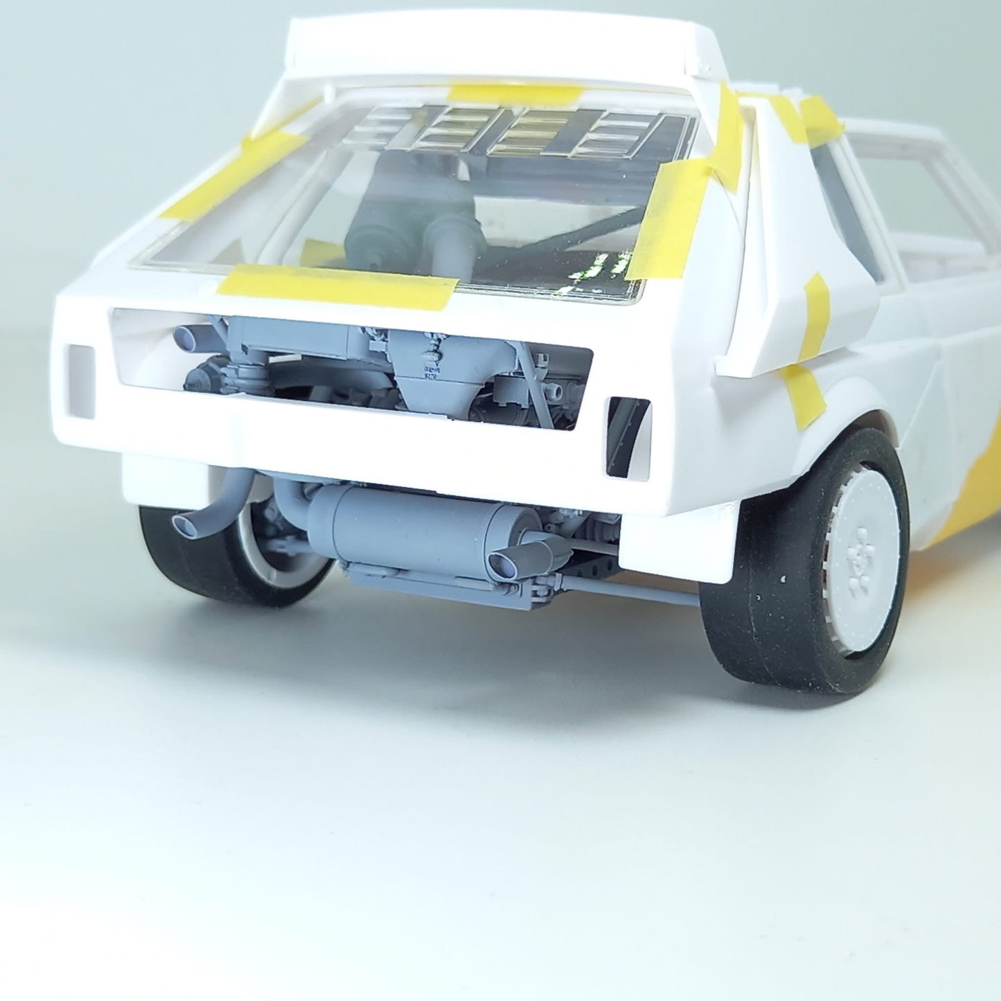 Lancia Delta S4 Engine - 1/24 Scale