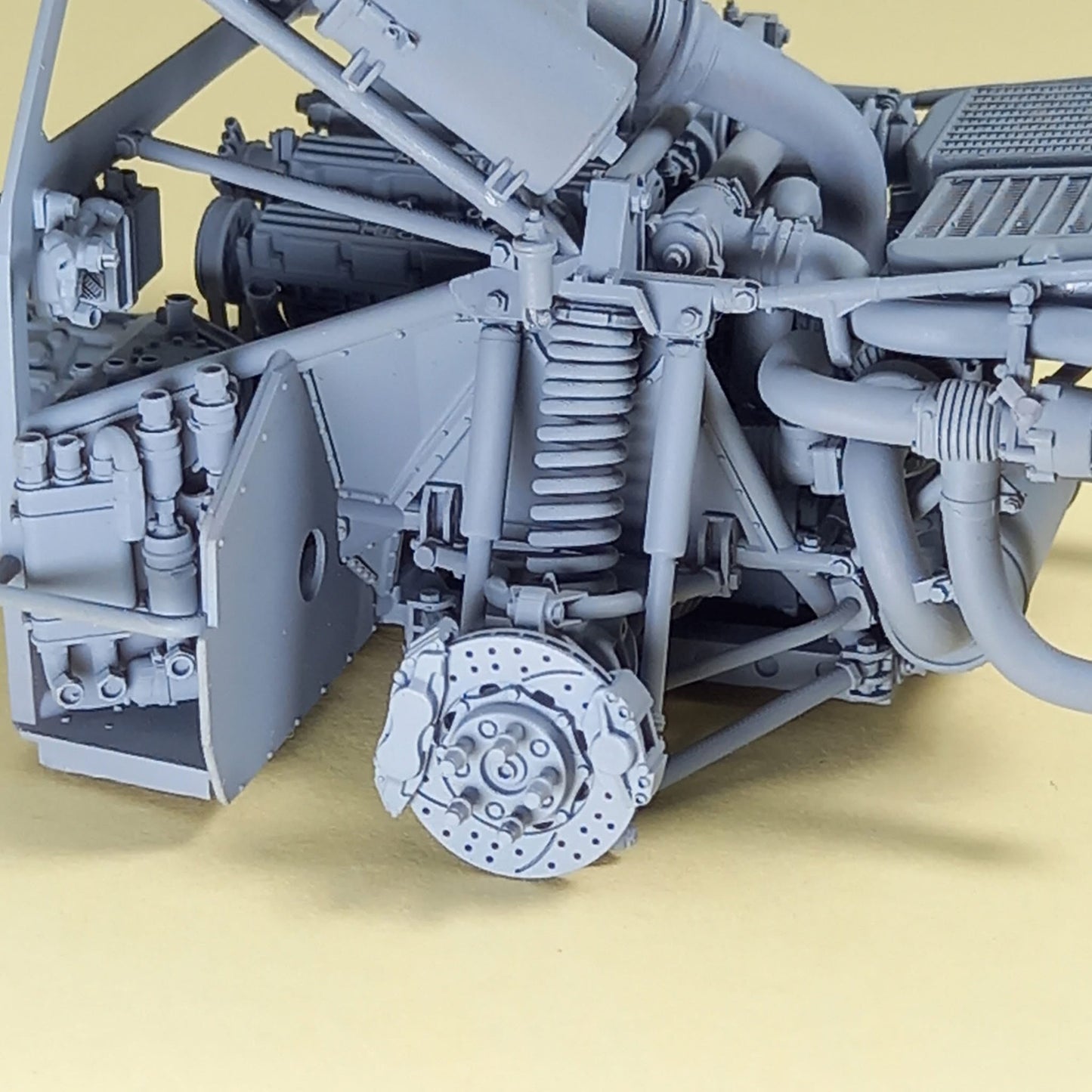 Lancia Delta S4 Engine - 1/24 Scale