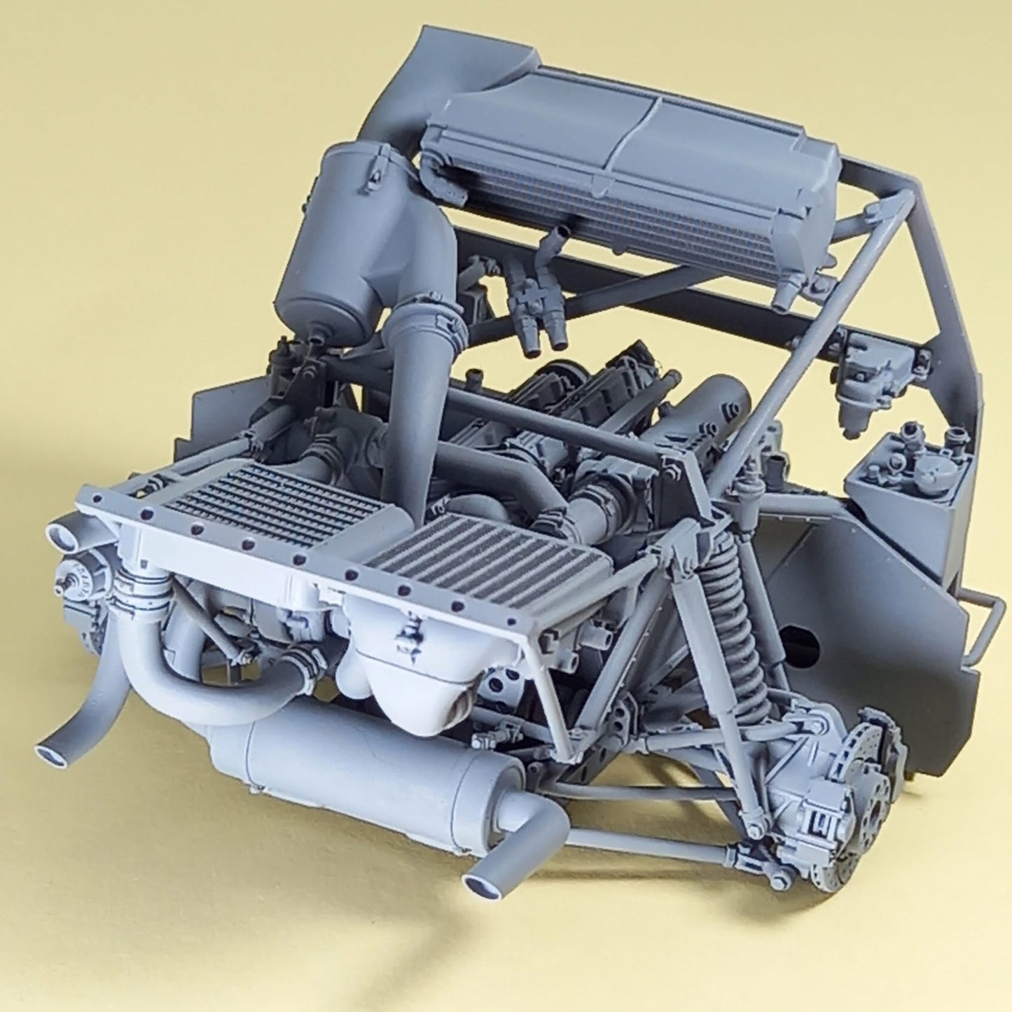 Lancia Delta S4 Engine - 1/24 Scale