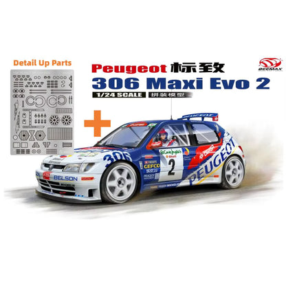 Peugeot 306 Maxi Evo 2 - Cepsa, Antena 3 - El Corte Ingles Rally Islas Canarias 1998