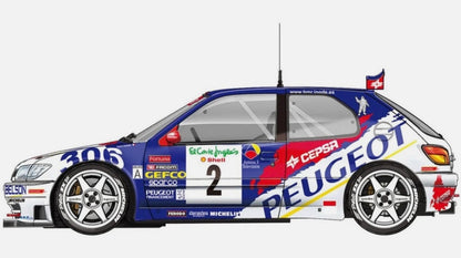 Peugeot 306 Maxi Evo 2 - Cepsa, Antena 3 - El Corte Ingles Rally Islas Canarias 1998