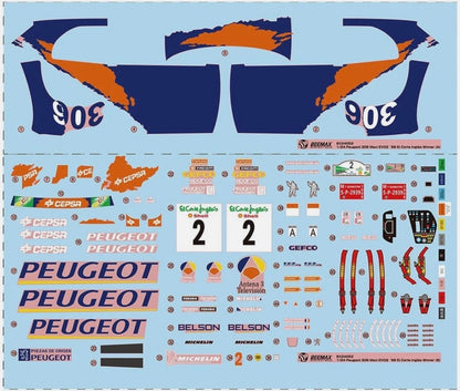 Peugeot 306 Maxi Evo 2 - Cepsa, Antena 3 - El Corte Ingles Rally Islas Canarias 1998
