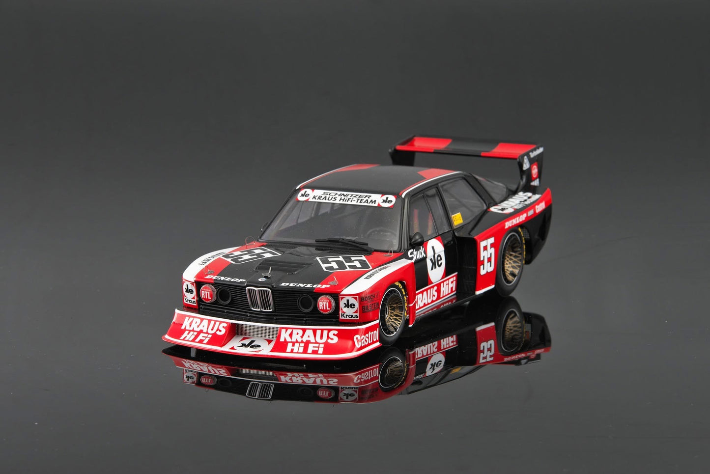 Detail Set Up - BMW 320 E21 Turbo Grupo 5 - 1980