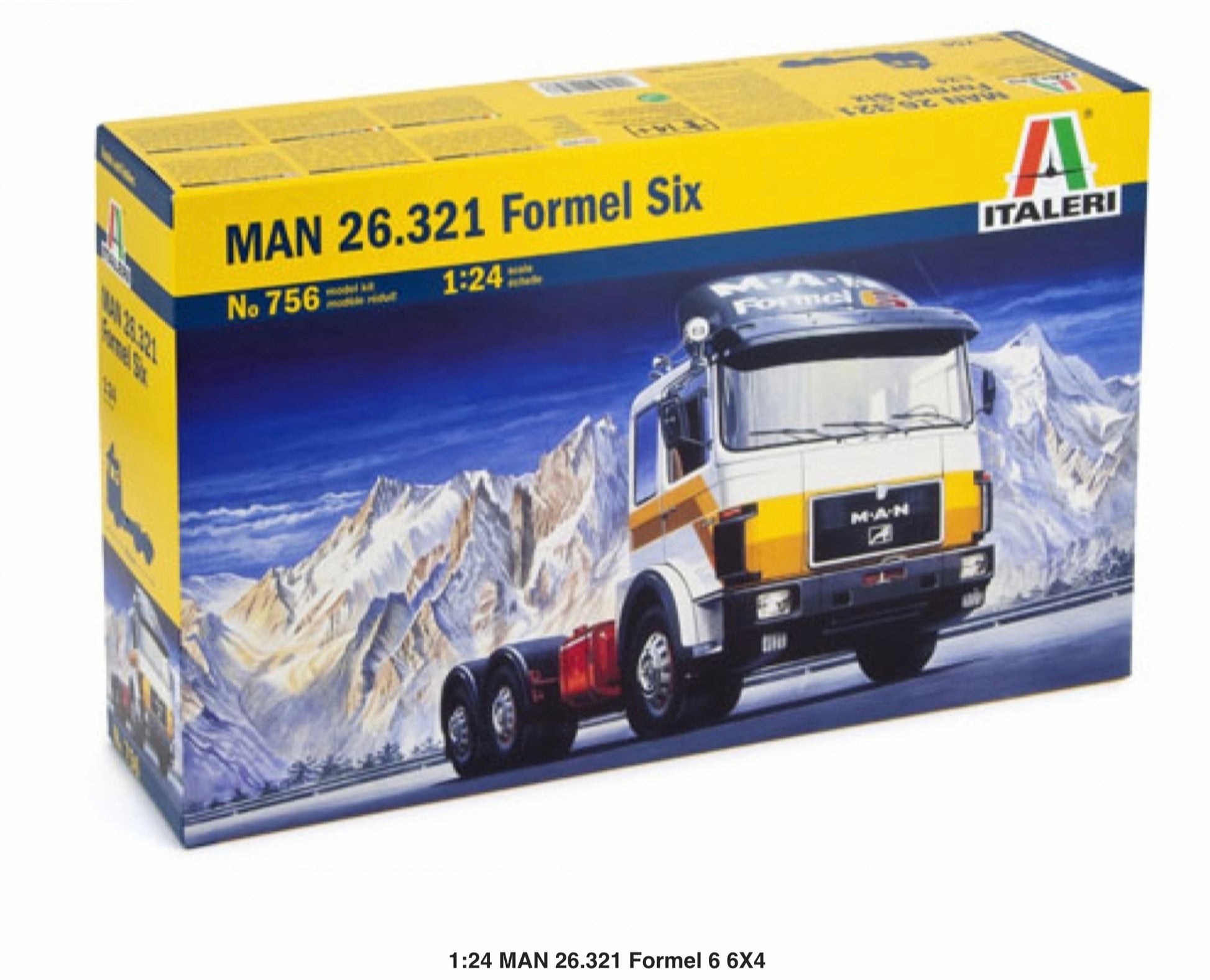 ITALERI 0756 MAN 26.321 FORMEL SIX, Maquetas - Vehículos - Maquetas de camiones | El Taller del ITALERI 0756 MAN 26.321 FORMEL SIX, Maquetas - Vehículos - Maquetas de camiones | El Taller del
