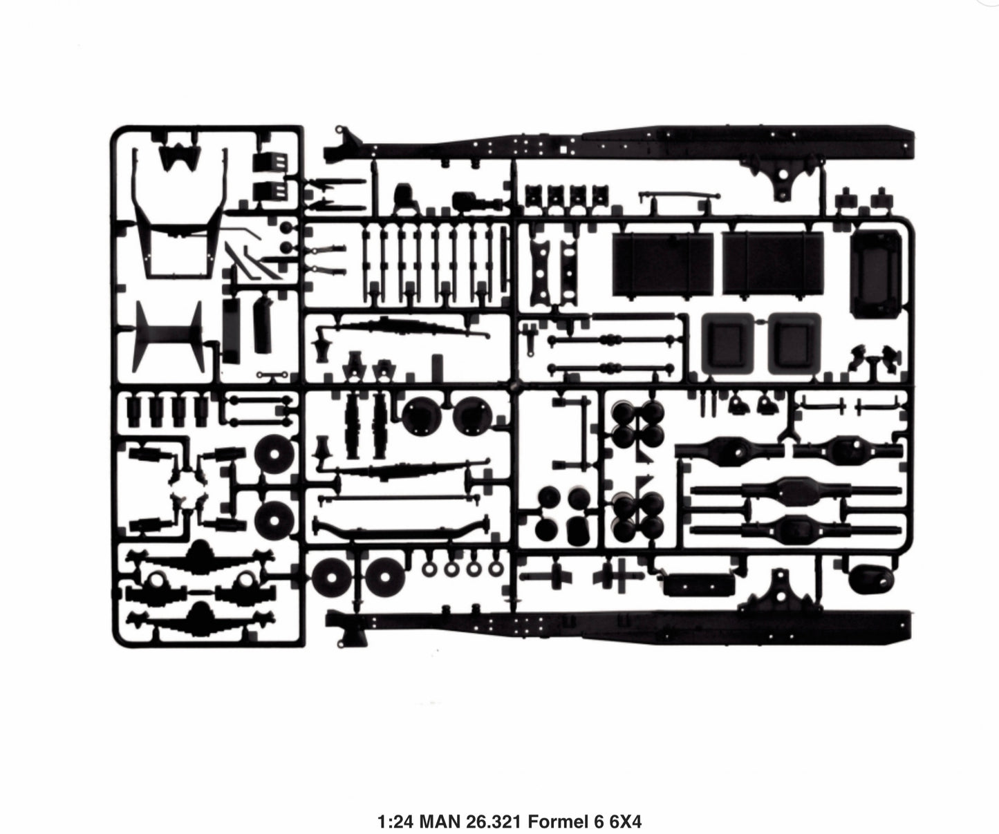 MAN 26.321 FORMEL 6X4