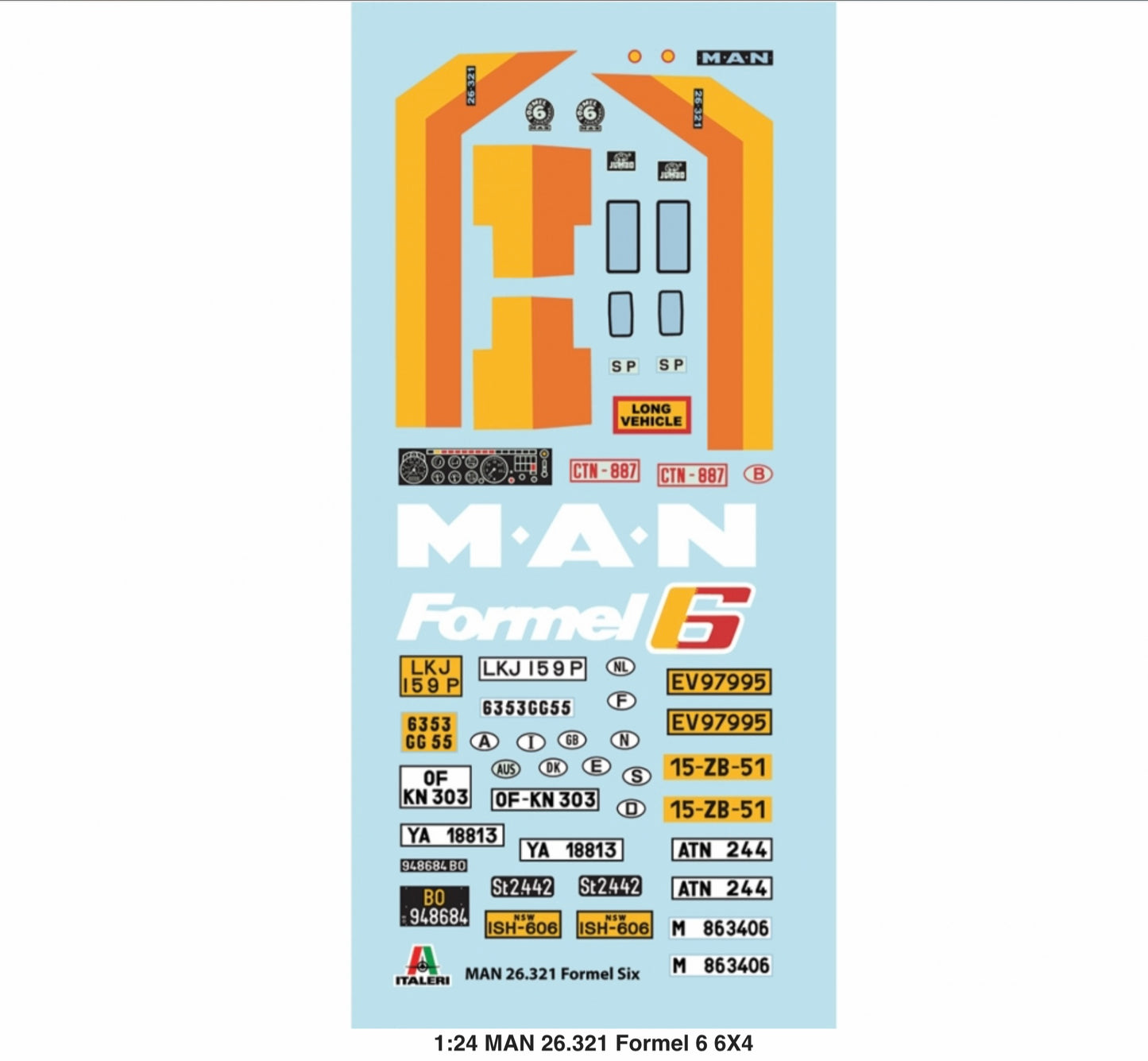 MAN 26.321 FORMEL 6X4