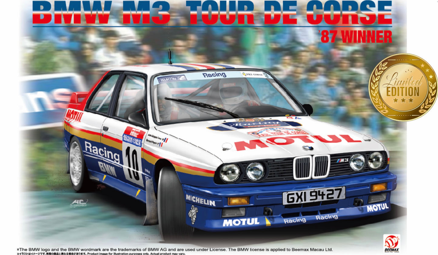 BMW M3 E30 - ROTHMANS - VAINQUEUR DU RALLYE DU TOUR DE CORSE 1987 