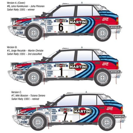 Lancia Delta HF Integrale 16V Martini Racing - Safari Rally 1991