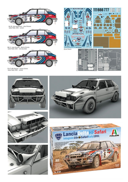 Lancia Delta HF Integrale 16V Martini Racing - Safari Rally 1991