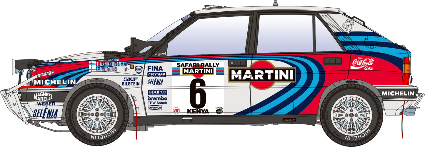 Lancia Delta HF Integrale 16V Martini Racing - Safari Rally 1991