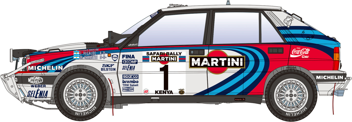Lancia Delta HF Integrale 16V Martini Racing - Safari Rally 1991