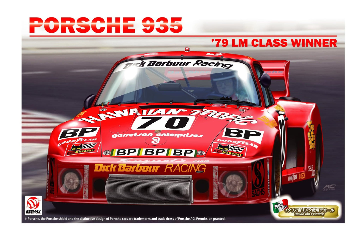 Porsche 935 Dick Barbour Team - 24 Hours Le Mans 1979