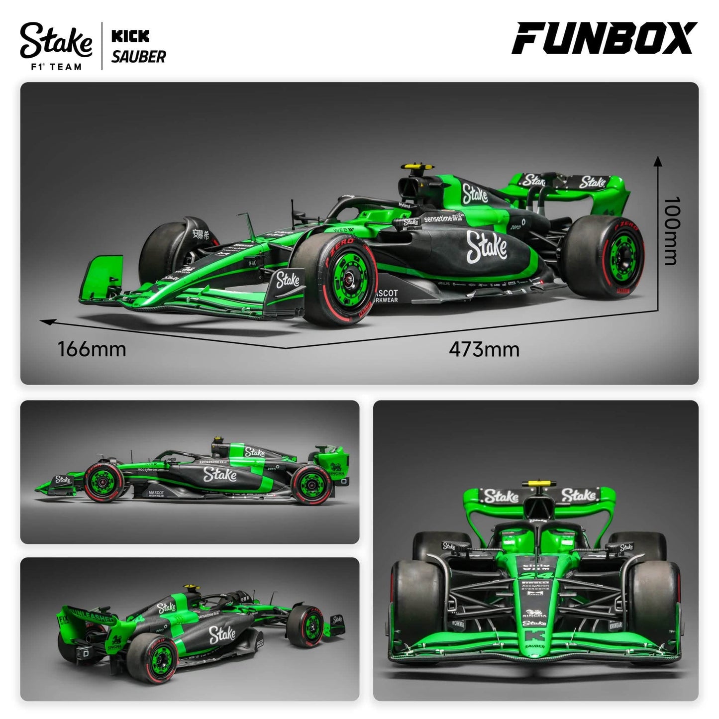 Kick Sauber C44 F1 - Chinese GP 2024 - 1/12 Scale