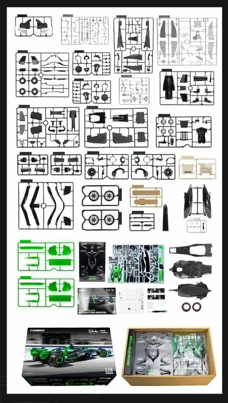 Kick Sauber C44 F1 - Chinese GP 2024 - 1/12 Scale