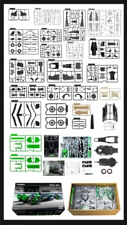 Kick Sauber C44 F1 - Chinese GP 2024 - 1/12 Scale