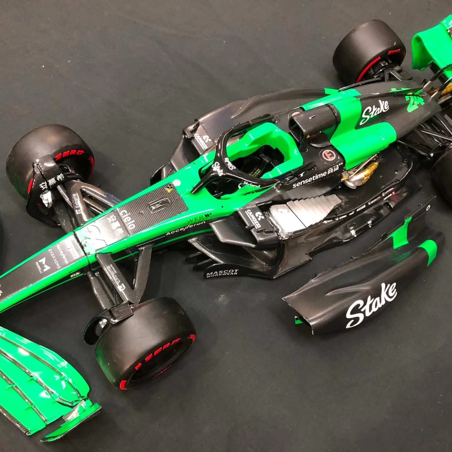 Kick Sauber C44 F1 - Chinese GP 2024 - 1/12 Scale