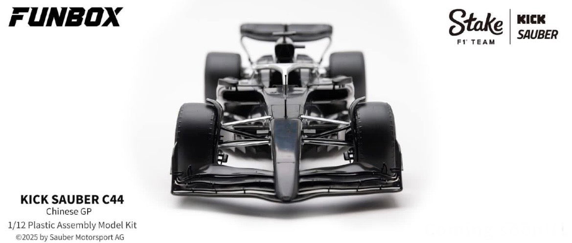 Kick Sauber C44 F1 - Chinese GP 2024 - 1/12 Scale