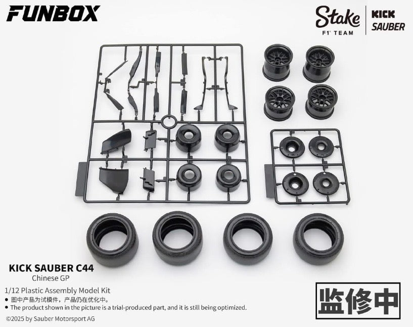 Kick Sauber C44 F1 - Chinese GP 2024 - 1/12 Scale