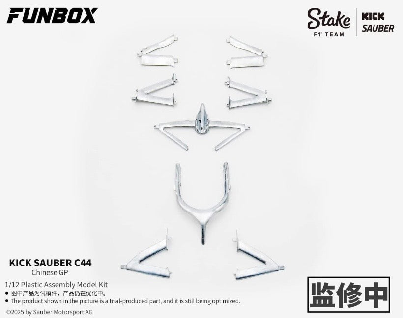 Kick Sauber C44 F1 - Chinese GP 2024 - 1/12 Scale
